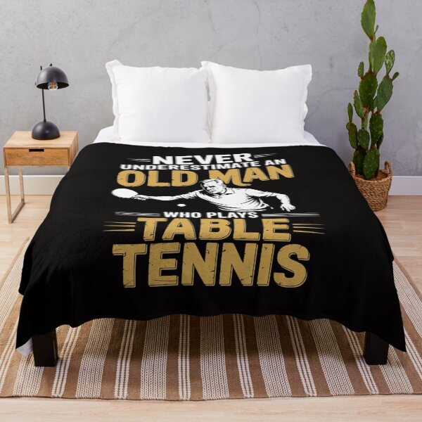 Item preview, Never Underestimate an Old Man who plays table tennis designed and sold by banbopbii.
