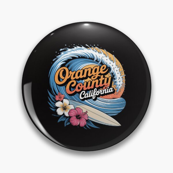 Item preview, Orange County California Ocean Surfing the Beaches of Ca Men Women Girls Kids designed and sold by banbopbii.
