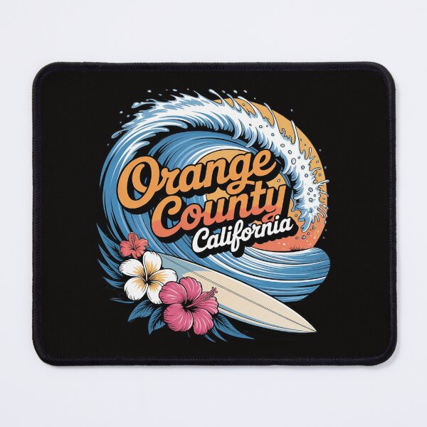 Item preview, Orange County California Ocean Surfing the Beaches of Ca Men Women Girls Kids designed and sold by banbopbii.