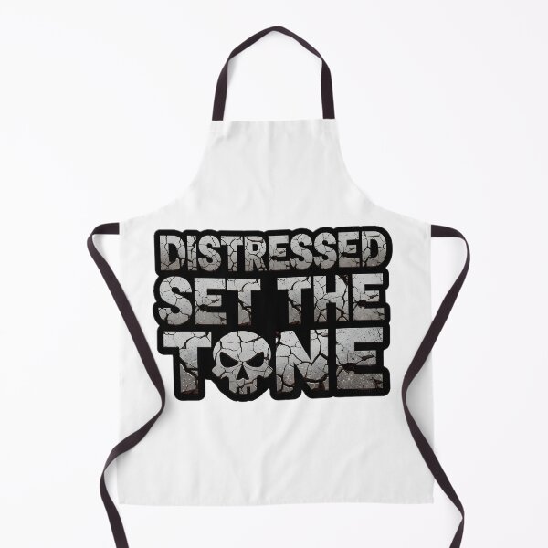 Item preview, Distressed Set The Tone Stone Texture Text with Skull designed and sold by homydesign.