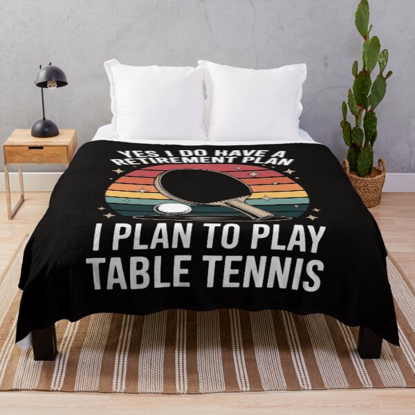 Item preview, My Retirement Plan Is To Play Table Tennis, Ping Pong designed and sold by banbopbii.