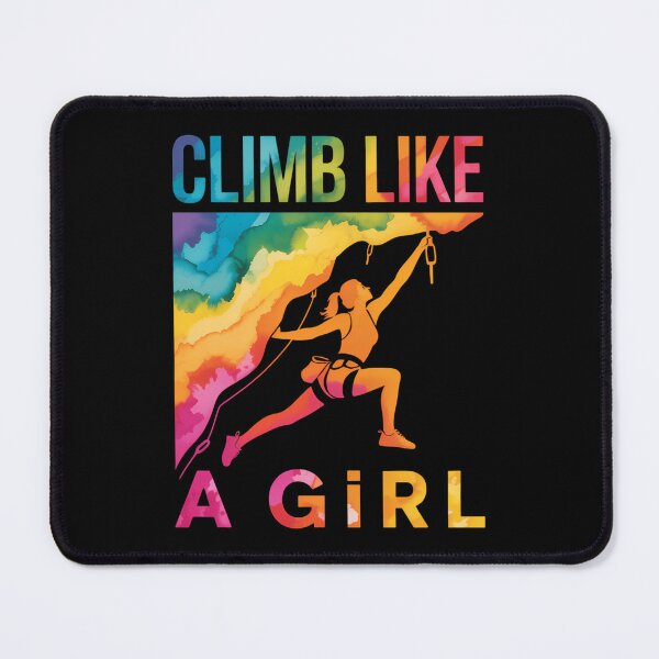 Item preview, Rock Climber Climb Like A girl designed and sold by JonathalIngham.
