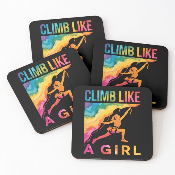 Item preview, Rock Climber Climb Like A girl designed and sold by JonathalIngham.