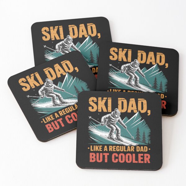 Item preview, Ski Dad Skiing dad Father's day Christmas Father designed and sold by JonathalIngham.
