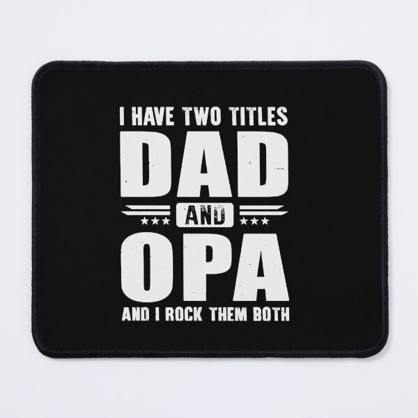 Item preview, I Have Two Titles Dad and Opa Fathers DayDad T Shirt designed and sold by LucasGimenez1.