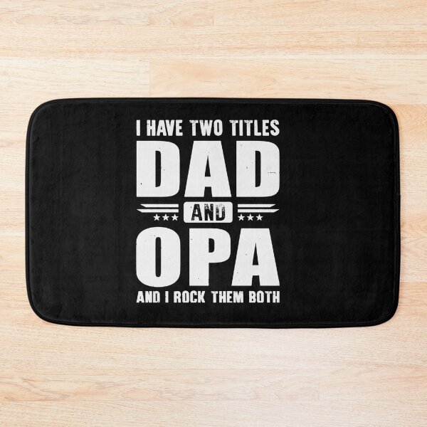 Item preview, I Have Two Titles Dad and Opa Fathers DayDad T Shirt  designed and sold by LucasGimenez1.