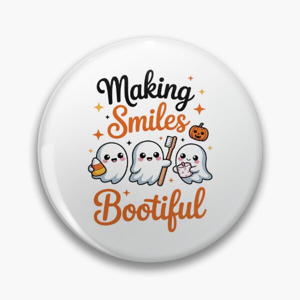 Item preview, Making Smiles Bootiful Halloween Ghost Dentist Dental  designed and sold by DigitaldeligArt.
