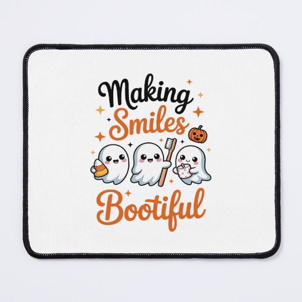 Item preview, Making Smiles Bootiful Halloween Ghost Dentist Dental designed and sold by DigitaldeligArt.