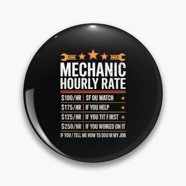Item preview, Mechanic Hourly Rate - Mechanic Labor Rates Handyman  designed and sold by MarkLeedsArt.