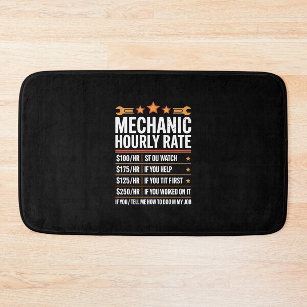 Item preview, Mechanic Hourly Rate - Mechanic Labor Rates Handyman  designed and sold by MarkLeedsArt.