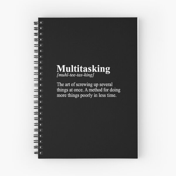 Item preview, Multitasking Funny Definition Work Humor designed and sold by k3rstman1.