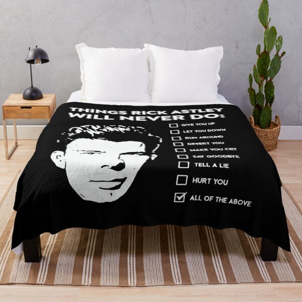 Item preview, Things Ricks Astley Will Never Do  designed and sold by dennis3xv1.