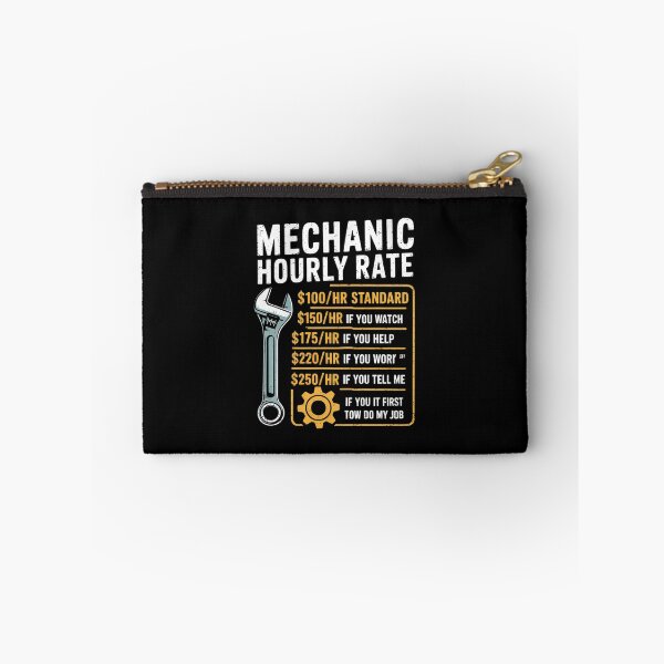 Item preview, Mechanic Hourly Rate Mechanics Labor Rates Men  designed and sold by MarkLeedsArt.