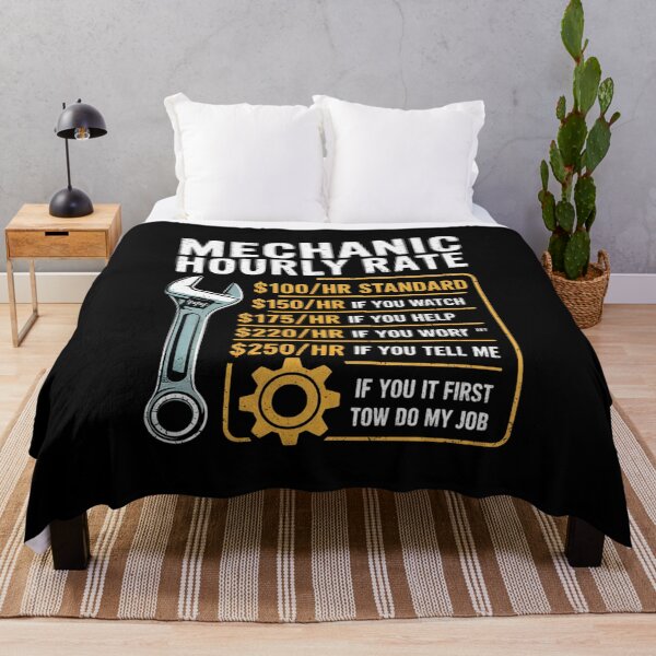 Item preview, Mechanic Hourly Rate Mechanics Labor Rates Men  designed and sold by MarkLeedsArt.