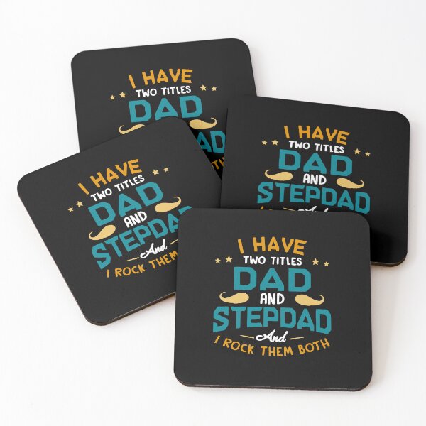 Item preview, I Have Two Titles Dad and Stepdad and I Rock Them Both Shirt designed and sold by IliasLeroy.