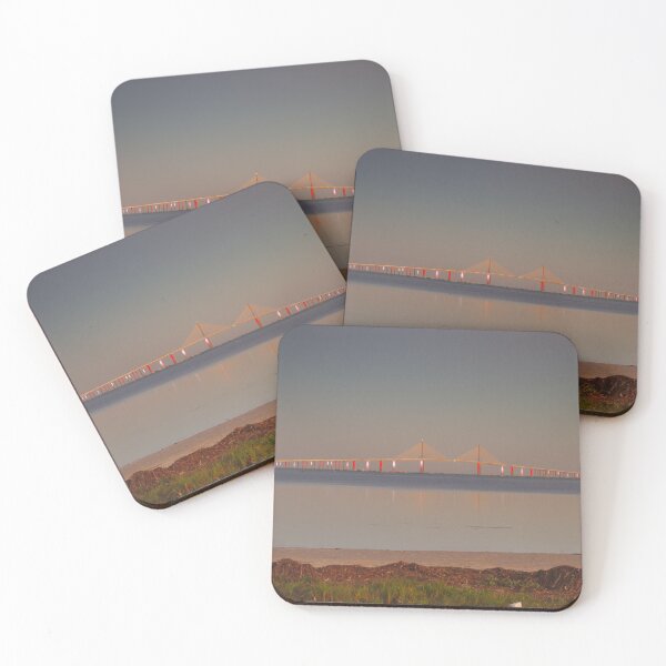Item preview, Sunshine Skyway Bridge spanning Tampa Bay, Florida under a dramatic blue sky designed and sold by EyezWatchin.