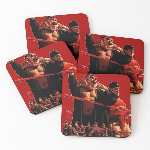 Item preview, Vintage WWF Legends: The Iron Sheik and Nikolai Volkoff - Iconic Foreign Heels Tag Team Triumph in the Ring - Retro 1980s Wrestling Art designed and sold by The Irish Whip.