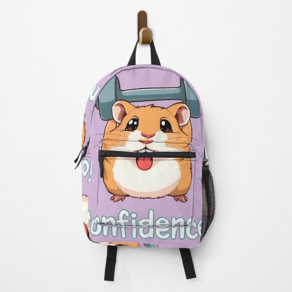 Item preview, Adorable Gym Hamster Confidence Weightlifting designed and sold by Amplify-n-Co.