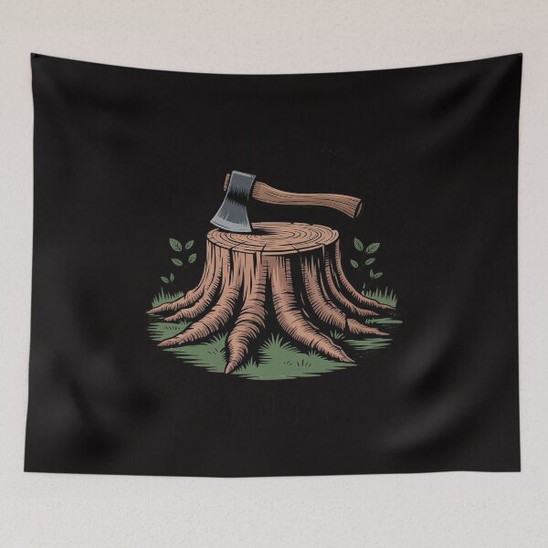 Item preview, Lumberjack Logger Chopping Wood Looking Good Gift designed and sold by AnimeManga2D.