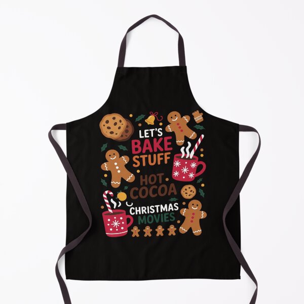 Item preview, Let's Bake Stuff Drink Hot Cocoa And Watch Christmas Movies designed and sold by AnimeManga2D.