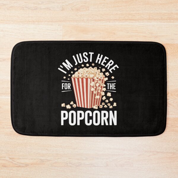 Item preview, Just Here For The Popcorn Cinema Watching Movies Popcorn designed and sold by AnimeManga2D.
