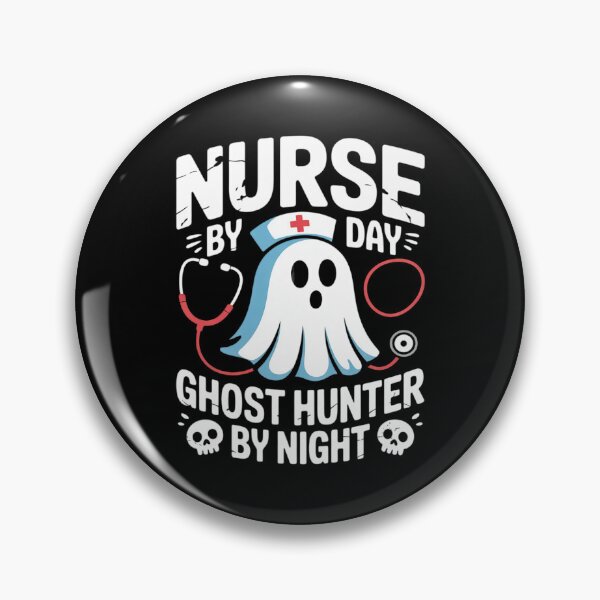 Item preview, Nurse by Day Ghost Hunter by Night - Ghost Hunting Nurse designed and sold by DigitaldeligArt.