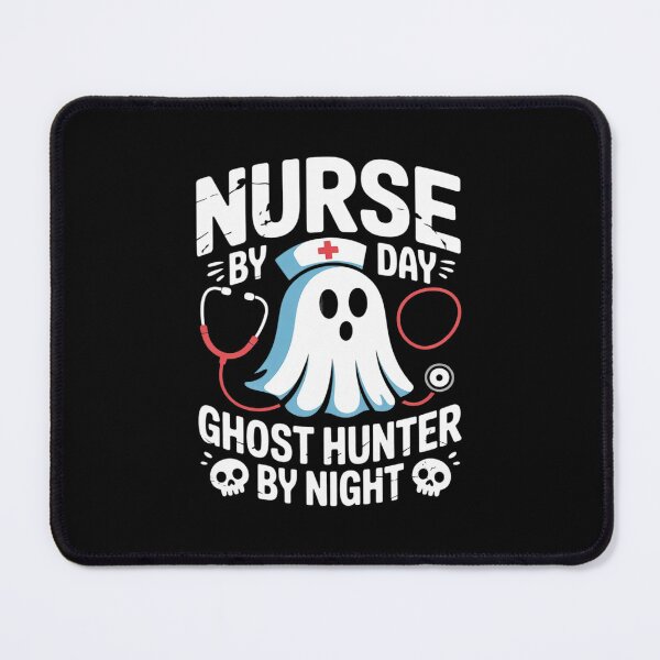 Item preview, Nurse by Day Ghost Hunter by Night - Ghost Hunting Nurse designed and sold by DigitaldeligArt.