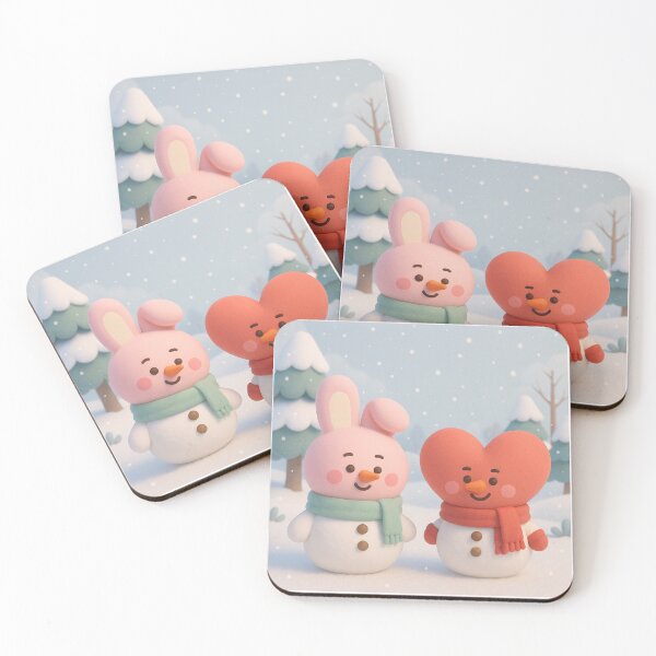 Item preview, BT21 Christmas Bts Taekook— Cute BT21 Parody Sticker designed and sold by Crazy-universe.