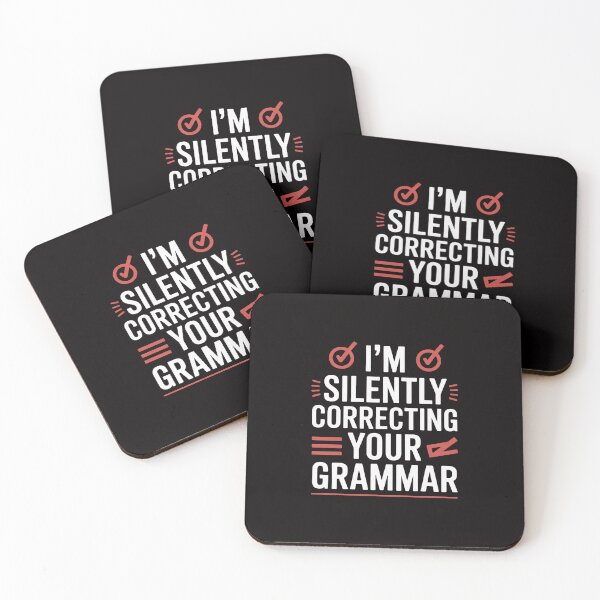 Item preview, I'm Silently Correcting Your Grammar High School Men Women designed and sold by AnimeManga2D.