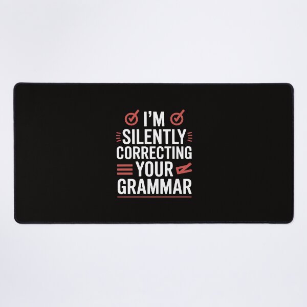 Item preview, I'm Silently Correcting Your Grammar High School Men Women designed and sold by AnimeManga2D.