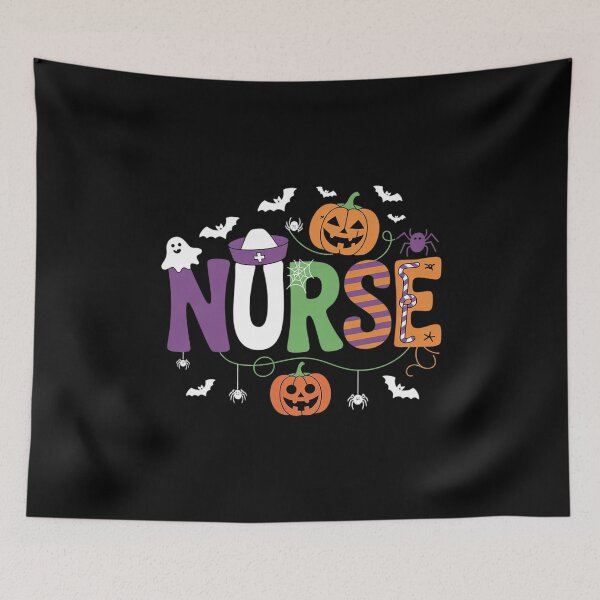 Item preview, Nurse Halloween Costume Nursing Costume Scrub Top Women Men  designed and sold by MarkLeedsArt.