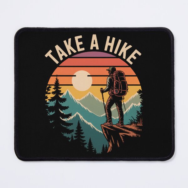 Item preview, Take a Hike Hiker -Sunset Hiking designed and sold by Morphologiona.