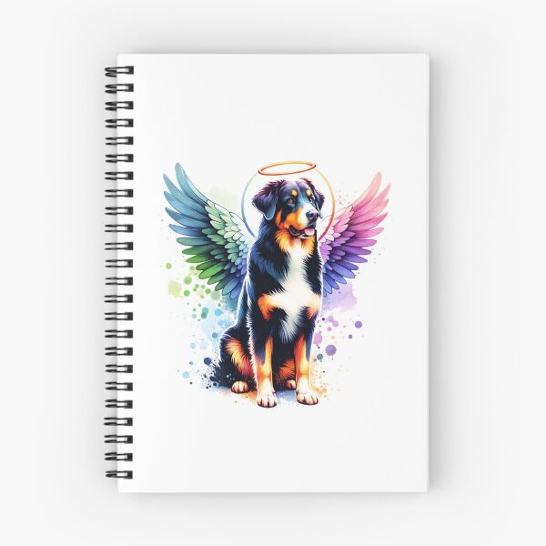 Item preview, Watercolor Beauceron Angel designed and sold by TheAnimalZ00.