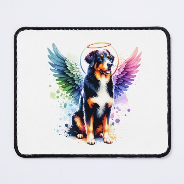 Item preview, Watercolor Beauceron Angel designed and sold by TheAnimalZ00.