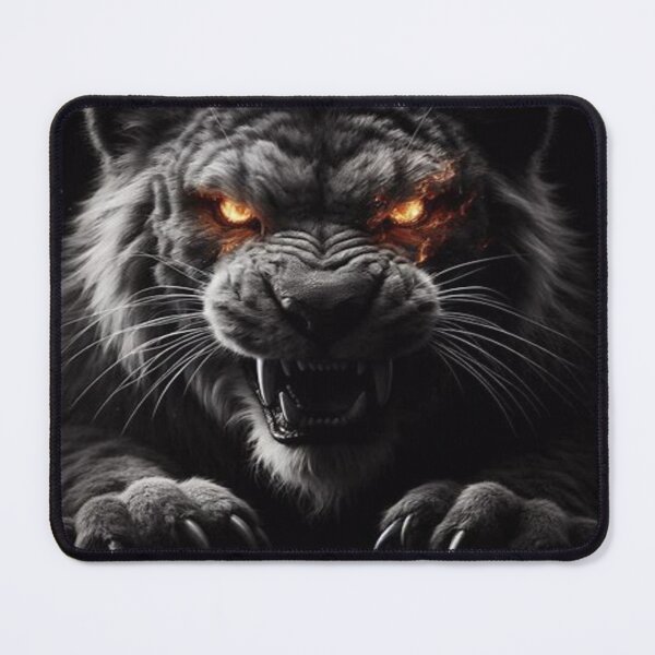Item preview, Smilodon Saber-Tooth Tiger Fantasy Wildlife Art designed and sold by FaresTes.