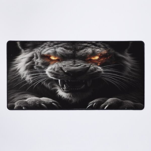 Item preview, Smilodon Saber-Tooth Tiger Fantasy Wildlife Art designed and sold by FaresTes.