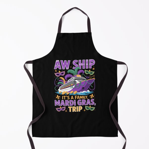 Item preview, Aw Ship It's A MardiGras Cruise Trip Matching Family designed and sold by Morphologiona.