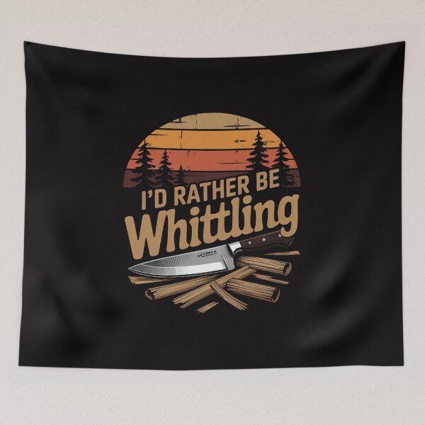Item preview, I'd Rather Be Whittling Woodcarving designed and sold by tlallimicrichi.