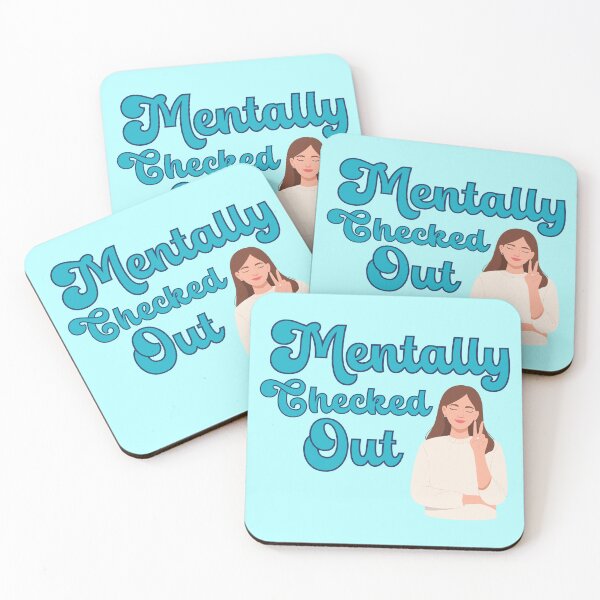 Item preview, Mentally checked out designed and sold by AlishaDesignCo.