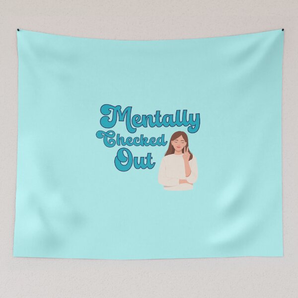 Item preview, Mentally checked out designed and sold by AlishaDesignCo.