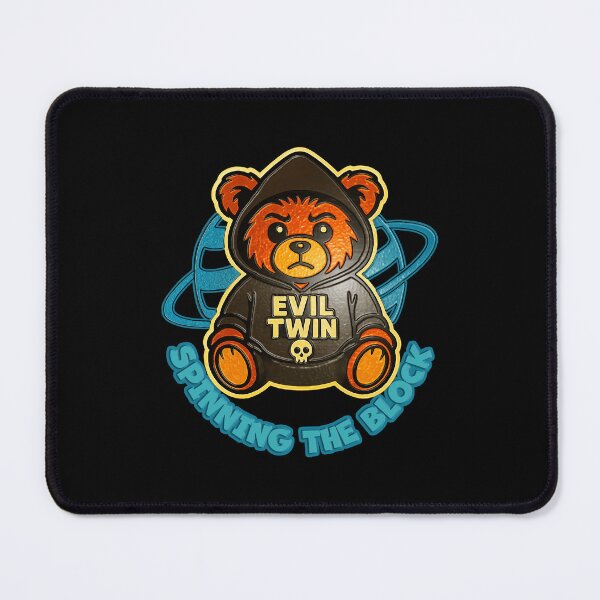Item preview, Evil Twin Bear - Spin The Block Universe designed and sold by Adelinalivings.