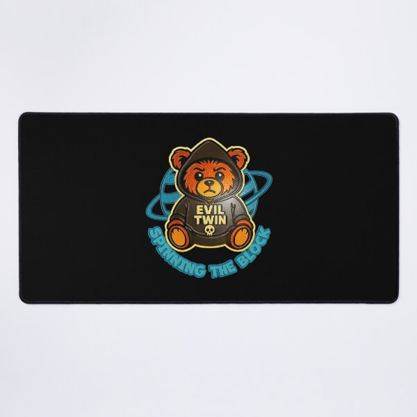 Item preview, Evil Twin Bear - Spin The Block Universe designed and sold by Adelinalivings.
