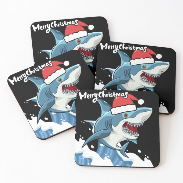 Item preview, Christmas Shark designed and sold by ArteVirtual28.