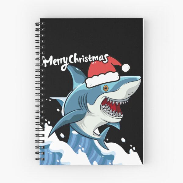 Item preview, Christmas Shark designed and sold by ArteVirtual28.