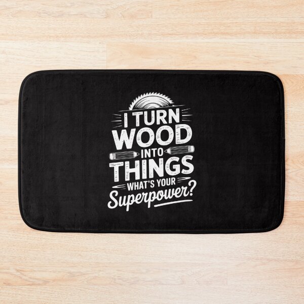 Item preview, I Turn Wood Into Things - Woodworker Carpenter Carpentry designed and sold by tlallimicrichi.