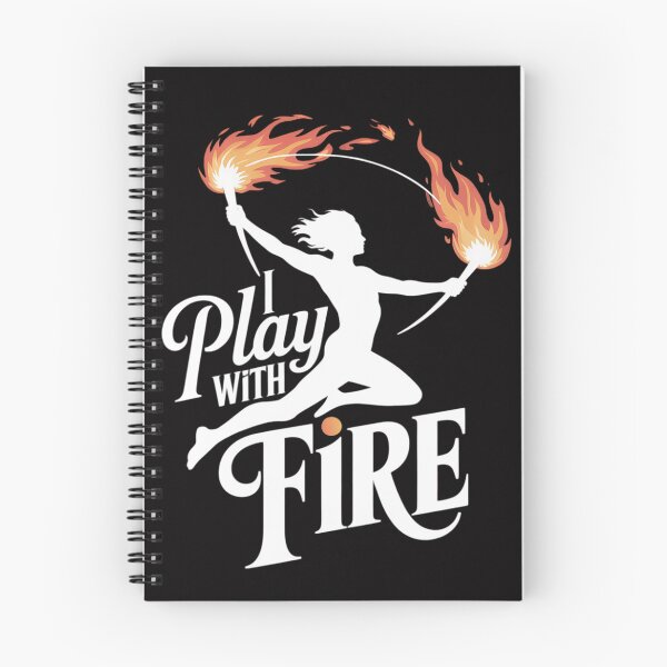 Item preview, I Play With Fire - Poi Fire Spinning designed and sold by tlallimicrichi.