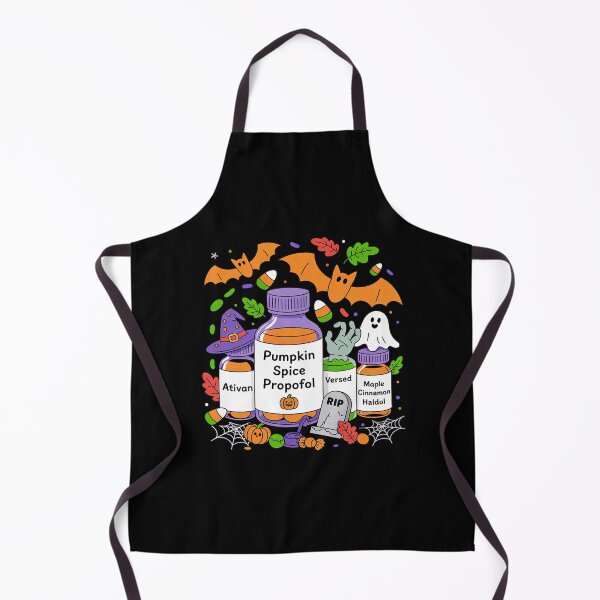 Item preview, Pumpkin Spice Propofol Ativan Versed Haldol Halloween Nurse  designed and sold by MarkLeedsArt.