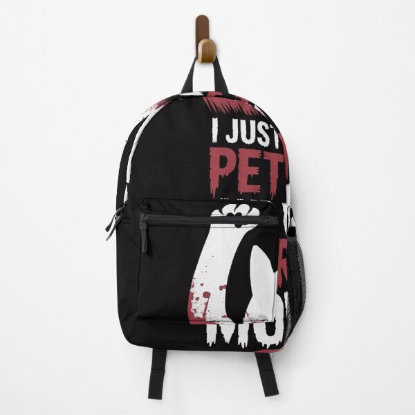 Item preview, I Just Want to Pet Cats and Watch Horror Movies designed and sold by tlallimicrichi.