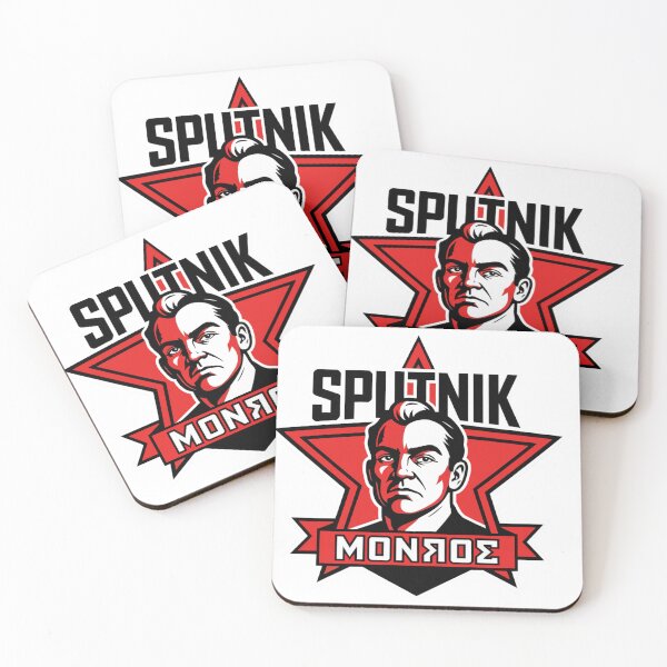 Item preview, Sputnik Monroe Retro Wrestling Legend T-Shirt – Iconic Propaganda-Style Design designed and sold by The Irish Whip.