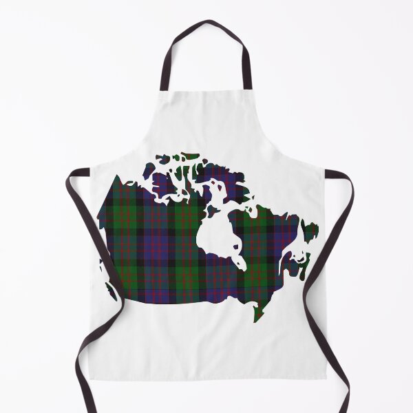 Item preview, MacDonald Clan Tartan on Map of Canada designed and sold by clantartans.